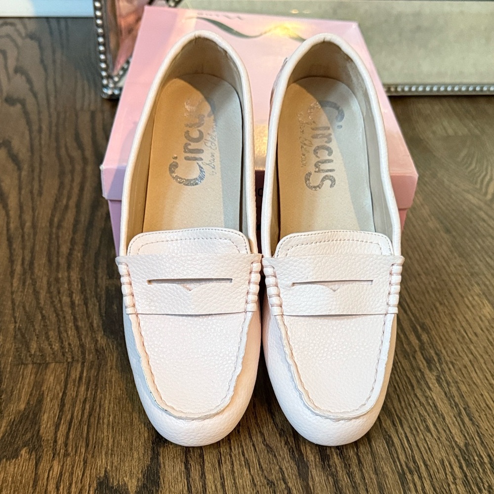 Circus by Sam Edelman Blush Pink Loafers/Driving Moccasins